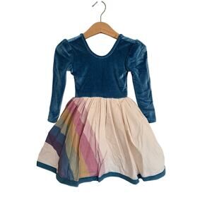 Pleiades Designs Teal Velvet Rainbow Shortie